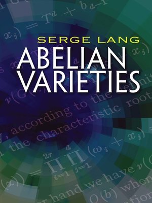 cover image of Abelian Varieties